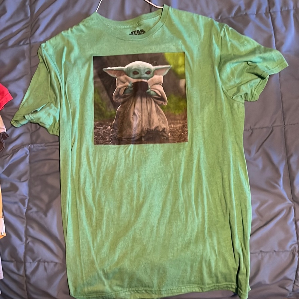 Green Baby Yoda Official Star Wars T-Shirt